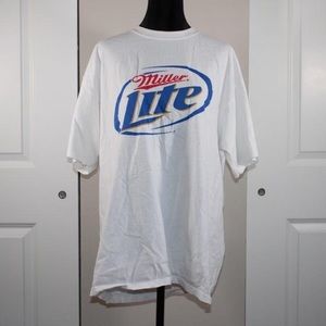 XL Miller Lite Beer Tee Shirt